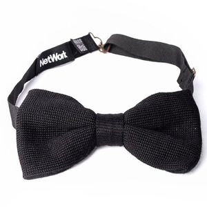 Network Tie Men Black